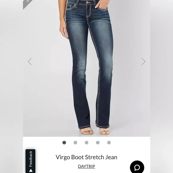 Daytrip Jeans Daytrip Virgo Bootcut Stretchdbk647l Sku 33742